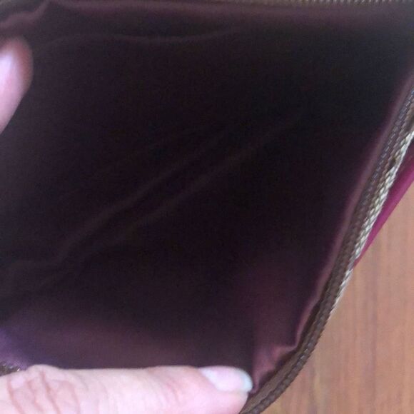 Coach Classic wristlet pouch raspberry ￼handbag - Picture 3 of 9